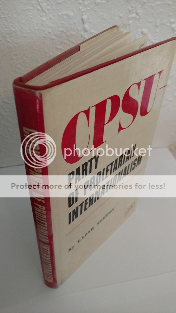 CPSU; party of proletarian internationalism,, Slepov, L. A CPSU; party of proletarian internationalism,, Slepov, L. A